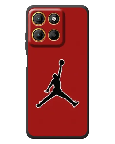 Чехол для Motorola Edge 60 Neo с картинкой «Jordan Red Back» Чехол для Motorola Edge 60 Neo с картинкой «Jordan Red Back»