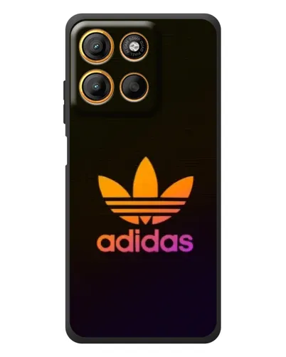 Чехол для Motorola Edge 60 Neo с картинкой «Градиент Adidas»