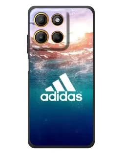 Чехол для Motorola Edge 60 Neo с картинкой «Океанская глубина адидас»