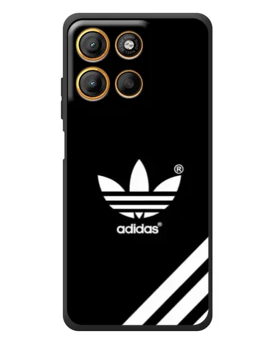 Чехол для Motorola Edge 60 Neo с картинкой «Adidas с диагональными полосами»