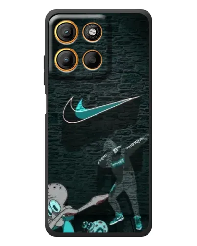 Чехол для Motorola Edge 60 Neo с картинкой «Спортивный арт Nike»