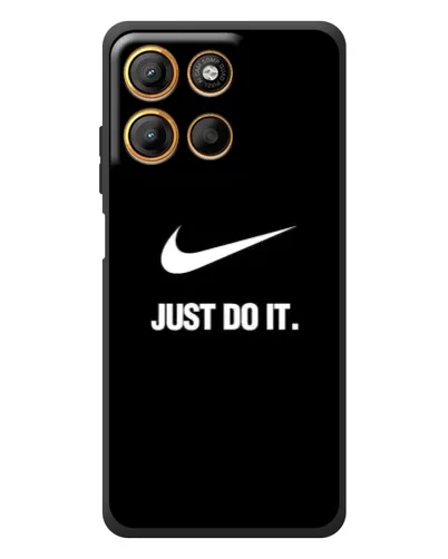 Чехол для Motorola Edge 60 Neo с картинкой «Классический принт Nike»