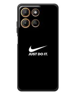 Чехол для Motorola Edge 60 Neo с картинкой «Минимализм от Nike»