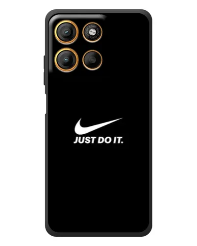 Чехол для Motorola Edge 60 Neo с картинкой «Минимализм от Nike»