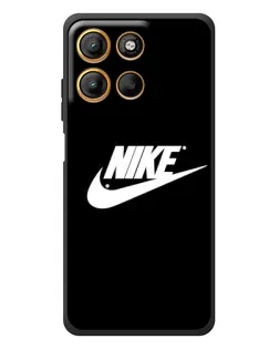 Чехол для Motorola Edge 60 Neo с картинкой «Мазки краски Nike»