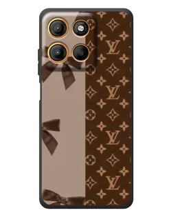 Чехол для Motorola Edge 60 Neo с картинкой «Louis Vuitton — банты»
