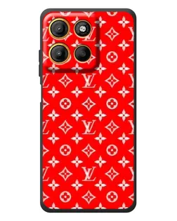 Чехол для Motorola Edge 60 Neo с картинкой «Яркий паттерн LV»
