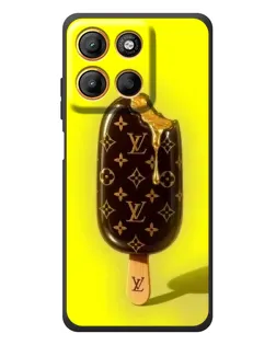 Чехол для Motorola Edge 60 Neo с картинкой «Мороженое от LV»