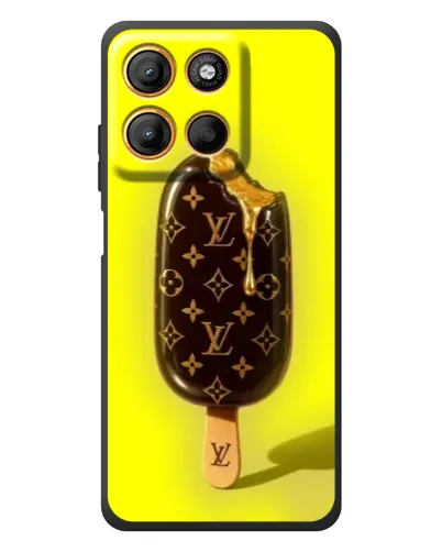 Чехол для Motorola Edge 60 Neo с картинкой «Мороженое от LV»
