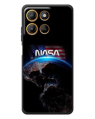 Чехол для Motorola Edge 60 Neo с картинкой «Земля из космоса NASA» Чехол для Motorola Edge 60 Neo с картинкой «Земля из космоса NASA»