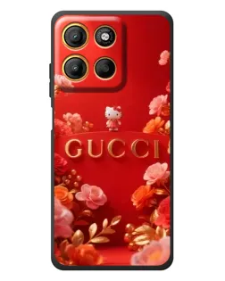Чехол для Motorola Edge 60 Neo с картинкой «Gucci — золотой сад»