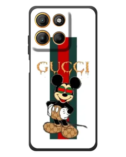 Чехол для Motorola Edge 60 Neo с картинкой «Микки Маус Gucci — полосы» Чехол для Motorola Edge 60 Neo с картинкой «Микки Маус Gucci — полосы»