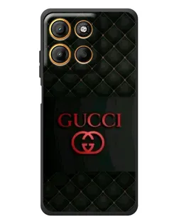 Чехол для Motorola Edge 60 Neo с картинкой «Gucci — стеганый черный»