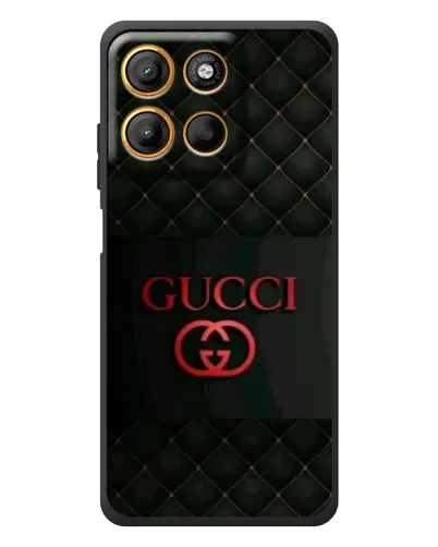 Чехол для Motorola Edge 60 Neo с картинкой «Gucci — стеганый черный» Чехол для Motorola Edge 60 Neo с картинкой «Gucci — стеганый черный»