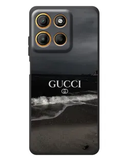 Чехол для Motorola Edge 60 Neo с картинкой «Gucci — морской прибой»