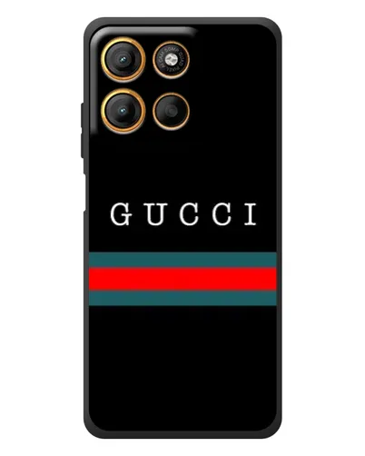 Чехол для Motorola Edge 60 Neo с картинкой «Gucci — красный пояс» Чехол для Motorola Edge 60 Neo с картинкой «Gucci — красный пояс»