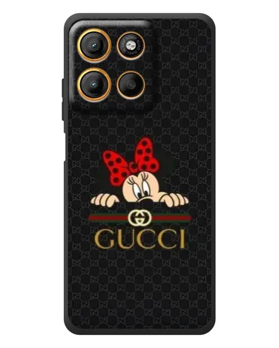 Чехол для Motorola Edge 60 Neo с картинкой «Минни Маус Gucci — черный» Чехол для Motorola Edge 60 Neo с картинкой «Минни Маус Gucci — черный»