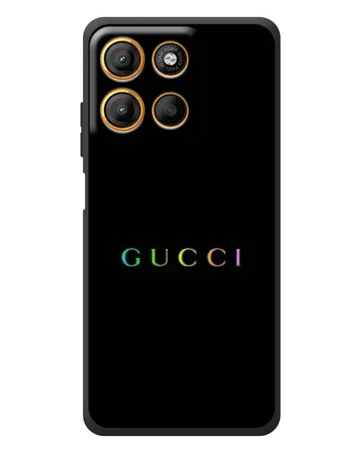 Чехол для Motorola Edge 60 Neo с картинкой «Gucci — неоновый минимализм» Чехол для Motorola Edge 60 Neo с картинкой «Gucci — неоновый минимализм»