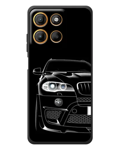 Чехол для Motorola Edge 60 Neo с картинкой «Темный силуэт BMW» Чехол для Motorola Edge 60 Neo с картинкой «Темный силуэт BMW»