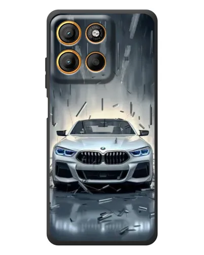 Чехол для Motorola Edge 60 Neo с картинкой «BMW в свете фар» Чехол для Motorola Edge 60 Neo с картинкой «BMW в свете фар»