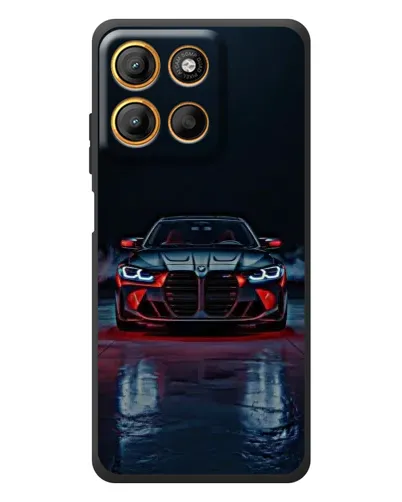 Чехол для Motorola Edge 60 Neo с картинкой «BMW на мокрой дороге» Чехол для Motorola Edge 60 Neo с картинкой «BMW на мокрой дороге»