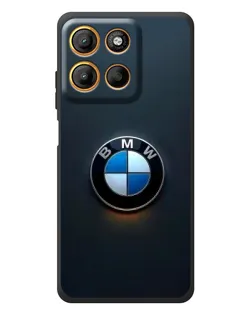 Чехол для Motorola Edge 60 Neo с картинкой «Логотип BMW — минимализм»