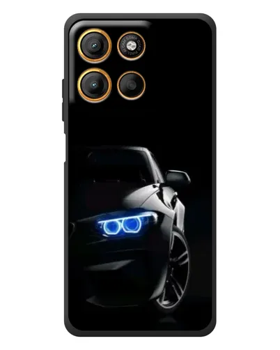 Чехол для Motorola Edge 60 Neo с картинкой «BMW — ночной взгляд» Чехол для Motorola Edge 60 Neo с картинкой «BMW — ночной взгляд»