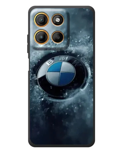 Чехол для Motorola Edge 60 Neo с картинкой «Логотип BMW — лед» Чехол для Motorola Edge 60 Neo с картинкой «Логотип BMW — лед»
