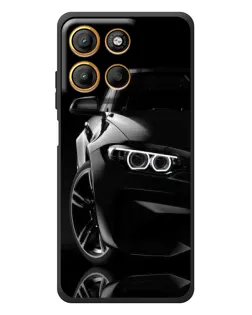 Чехол для Motorola Edge 60 Neo с картинкой «Черная BMW — профиль» Чехол для Motorola Edge 60 Neo с картинкой «Черная BMW — профиль»
