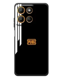 Чехол для Motorola Edge 60 Neo с картинкой «PUBG — вертикальные линии»