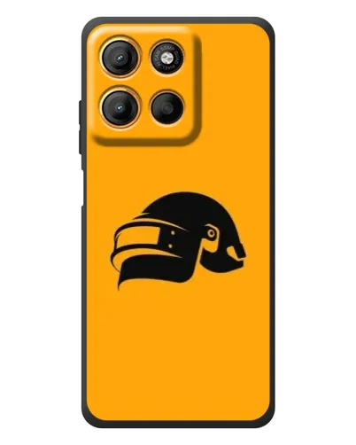 Чехол для Motorola Edge 60 Neo с картинкой «PUBG — золотой шлем» Чехол для Motorola Edge 60 Neo с картинкой «PUBG — золотой шлем»