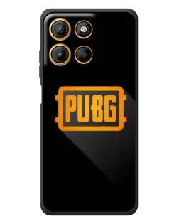 Чехол для Motorola Edge 60 Neo с картинкой «PUBG — рамка лого»