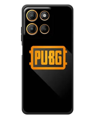 Чехол для Motorola Edge 60 Neo с картинкой «PUBG — рамка лого» Чехол для Motorola Edge 60 Neo с картинкой «PUBG — рамка лого»