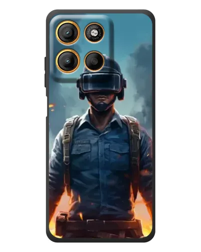 Чехол для Motorola Edge 60 Neo с картинкой «PUBG — реалистичный герой» Чехол для Motorola Edge 60 Neo с картинкой «PUBG — реалистичный герой»