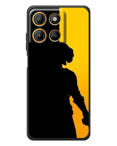 Чехол для Motorola Edge 60 Neo с картинкой «Тень воина PUBG» Чехол для Motorola Edge 60 Neo с картинкой «Тень воина PUBG»