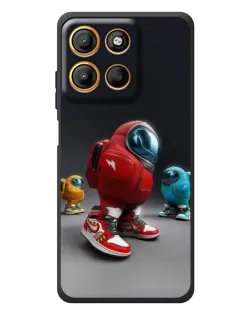 Чехол для Motorola Edge 60 Neo с картинкой «Among Us — 3D стиль»