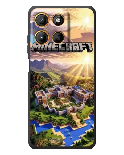 Чехол для Motorola Edge 60 Neo с картинкой «Minecraft панорама» Чехол для Motorola Edge 60 Neo с картинкой «Minecraft панорама»