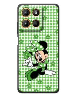 Чехол для Motorola Edge 60 Neo с картинкой «Mickey в клетку» Чехол для Motorola Edge 60 Neo с картинкой «Mickey в клетку»