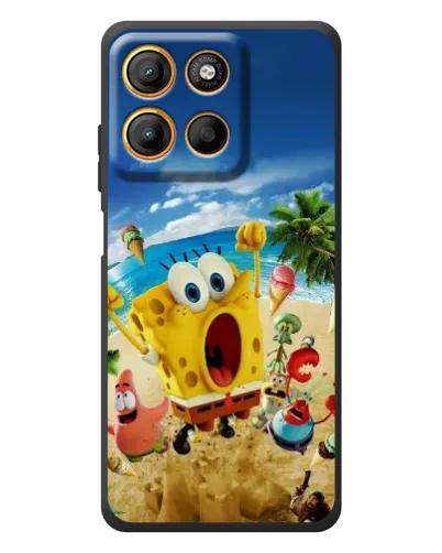 Чехол для Motorola Edge 60 Neo с картинкой «Развлечения на пляже»