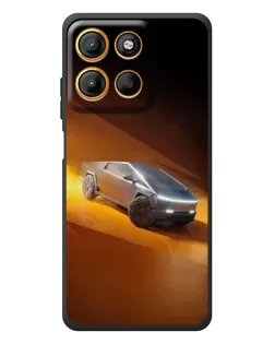 Чехол для Motorola Edge 60 Neo с картинкой «Cybertruck в пустыне» Чехол для Motorola Edge 60 Neo с картинкой «Cybertruck в пустыне»