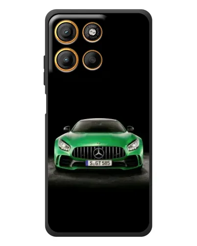 Чехол для Motorola Edge 60 Neo с картинкой «Mercedes — неоновый лого» Чехол для Motorola Edge 60 Neo с картинкой «Mercedes — неоновый лого»