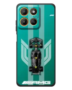 Чехол для Motorola Edge 60 Neo с картинкой «Mercedes AMG Petronas»