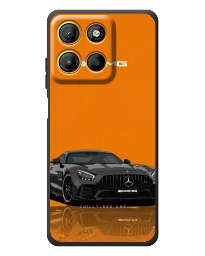 Чехол для Motorola Edge 60 Neo с картинкой «Оранжевый Mercedes AMG» Чехол для Motorola Edge 60 Neo с картинкой «Оранжевый Mercedes AMG»