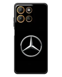Чехол для Motorola Edge 60 Neo с картинкой «Mercedes классический лого»