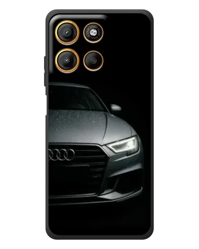 Чехол для Motorola Edge 60 Neo с картинкой «Audi — детализация кузова»