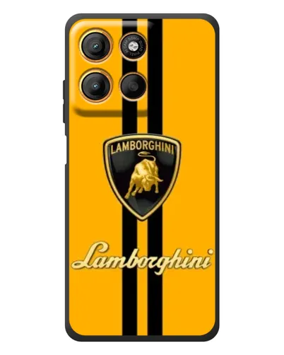 Чехол для Motorola Edge 60 Neo с картинкой «Lamborghini Stripe желтый» Чехол для Motorola Edge 60 Neo с картинкой «Lamborghini Stripe желтый»