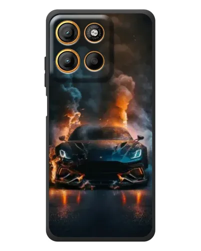 Чехол для Motorola Edge 60 Neo с картинкой «Lamborghini дымная эстетика» Чехол для Motorola Edge 60 Neo с картинкой «Lamborghini дымная эстетика»