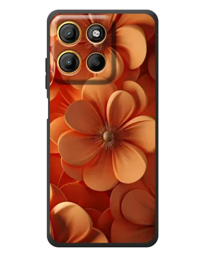 Чехол для Motorola Edge 60 Neo с картинкой «Оранжевый макро цветок» Чехол для Motorola Edge 60 Neo с картинкой «Оранжевый макро цветок»