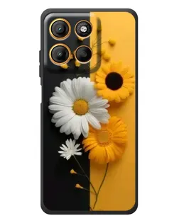 Чехол для Motorola Edge 60 Neo с картинкой «Подсолнух и ромашка» Чехол для Motorola Edge 60 Neo с картинкой «Подсолнух и ромашка»