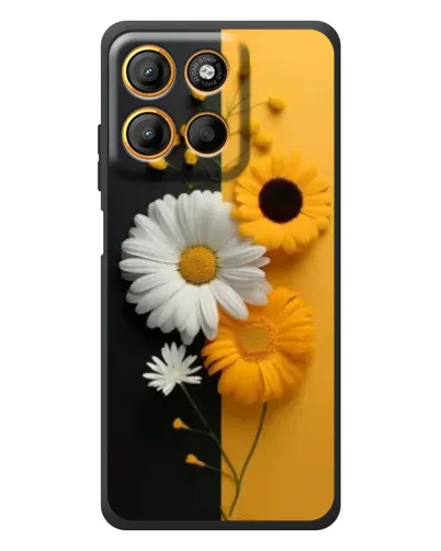 Чехол для Motorola Edge 60 Neo с картинкой «Подсолнух и ромашка» Чехол для Motorola Edge 60 Neo с картинкой «Подсолнух и ромашка»